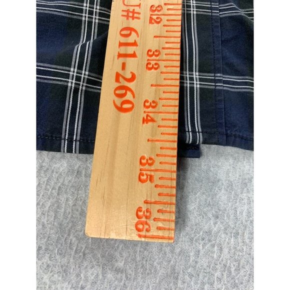 Banana Republic Classic Fit Long Sleeve Button Down Shirt (Men's XL) Blue - Picture 9 of 12